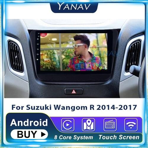 128G Android Multimedia Player GPS Navigation Car Radio For Suzuki Wangon R 2014-2017 Auto Stereo Receiver Video Touch Screen