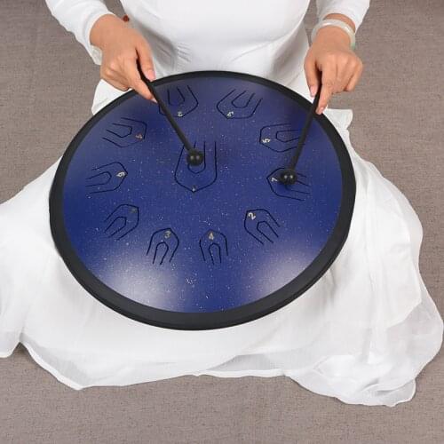 18 inch double-tone tongue empty drum forgetful drum steel tongue drum