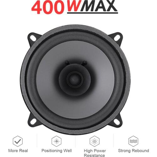5'' 4Ohm 400W Car Coaxial Speaker Vehicle Door Auto Audio Music Stereo Full Range Frequency Hifi Speakers Car Electronic