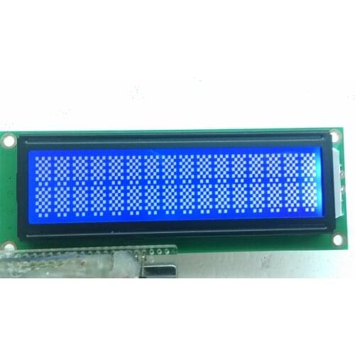 5V larger LCD 1602 16*2 16x2 largest character big size blue lcd display module 122*44mm parallel port HD44780 LMB162GBY