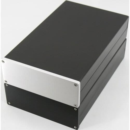 KYYSLB 172*70*261MM All Aluminum Amplifier Chassis DIY Box Amp Enclosure DAC Shell 1707 Blank Version Amplifier Case Housing