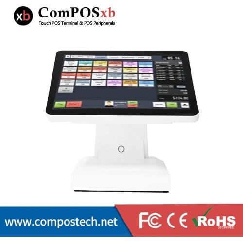 Free Shipping Direct Touch POS 15" POS All In One Touch System POS POS1619 Cash Register