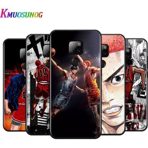Anime Slam Dunk Silicone Cover For Huawei Mate 30 20 20X 10 Lite Y9 Y7 Y6 Y5 Pro Prime Lite 2019 2018 Phone Case