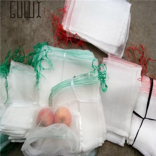 10 Pcs 30*20cm Garden Insect Barrier Net Protect Bags Plant Seed Carrier Bag, Mosquito Bug Insect Barrier Bird Net Mesh bag