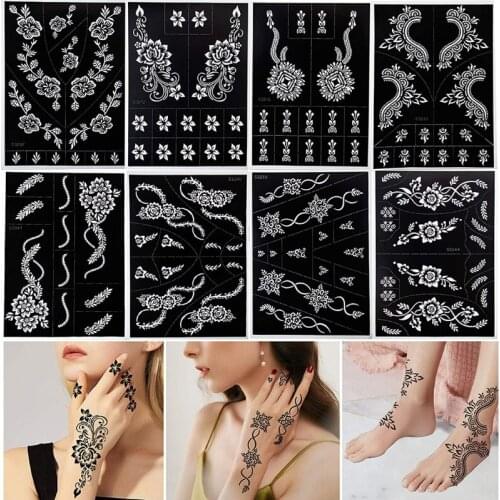 10pcs Temporary Tattoos Stencil for Kids Reusable Face Body Paint Stencils Kit