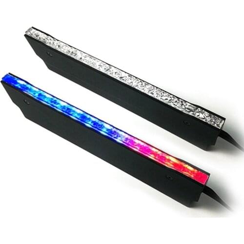 2 Pcs Memory Heat Sink Radiator Shell 5V 3.6W Rgb Led Light Effect Aluminum Heat Sink for Desktop Computer Ddr3 Ddr4