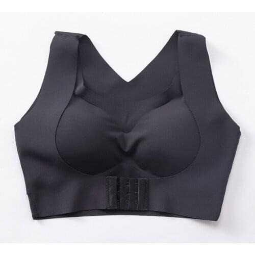 2021 new two-in-one unretested bra correction hunchback gathered without steel ring to wipe the chest