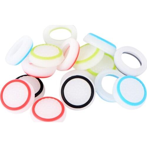 4pcs/lot Silicone Game Pads Protective Cover Joystick Button Cap Replacement Cover Case For PS4 Game Controllers Accessory