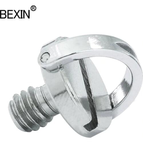 Camera accessories 1/4 screw metal d ring camera plate screw quick release screw mount for the camera tripod