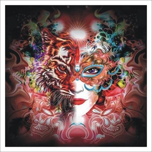 3D DIY Diamond Painting Pretty Girl Full Drill Christmas Gift DIYCross Stitch Pattern Rhinestone Embroidery Kits Gifts T452