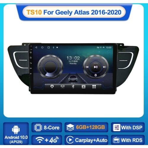 MEKEDE TS10 for Geely Atlas NL-3 2016-2020 Car Radio Multimedia Video Player Navigation Stereo GPS Android 10 No 2din 2 Din Dvd