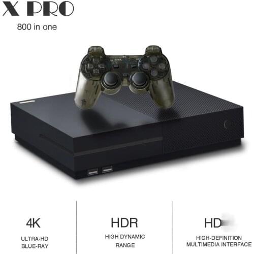 Coolbaby HD TV Video Game Console Bulit In 800 Classic Game for GBA/SNES/NES Format Games HDMI-compatible Output Dual Gamepad