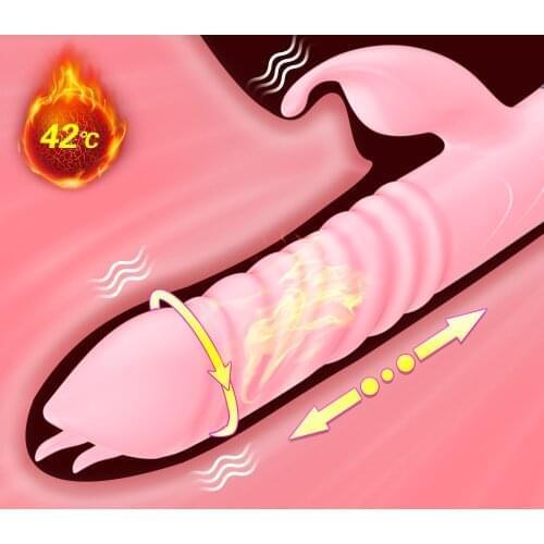 Double Tongue Cunnilingus Vibrator Dildo Vagina Licking Clitoris Stimulation Vibrator Usb Rechargeable Adult Sex Toys for Women