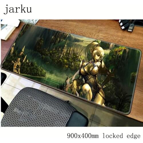 Lineage 2 mouse pad gamer 900x400mm notbook mouse mat gel large gaming mousepad Cartoon pad mouse PC desk padmouse accessories