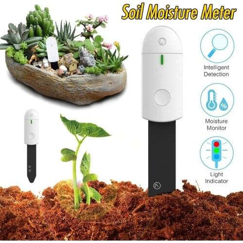 Intelligent Soil Moisture Test Meter Tool for Garden Indoor Outdoor Farm Lawn Plants Flower Monitor for Detection of Moisture