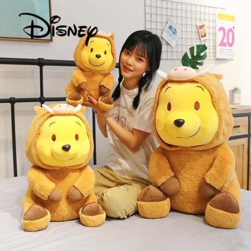 35/70 Cm Original Disney Winnie The Pooh Plush Toy Cute Soft Plush Animal Plush Cute Anime Birthday Childrens Toy Gift Boy Girl