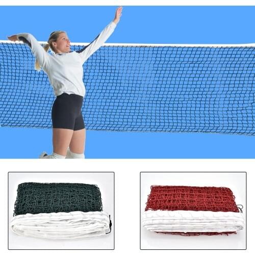 Professional 6.1mX0.75m Sport Training Standard Volleyball Badminton Tennis Net