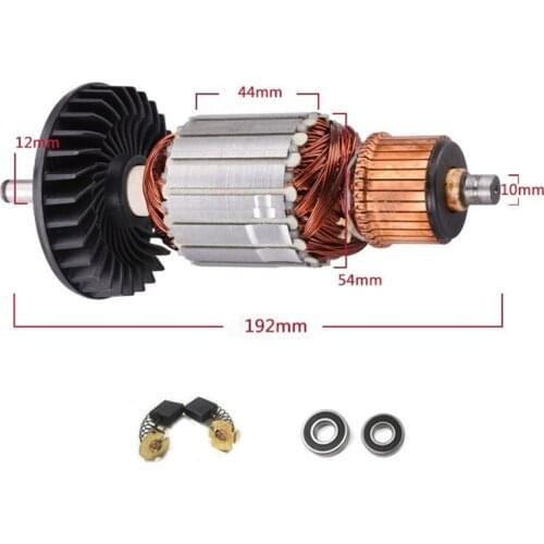 Replacement AC220-240V Armature Rotor Carbon Brush for MAKITA 9067 9067S 9069 9069S 9069X 9067F 9069F Angle Grinder Anchor