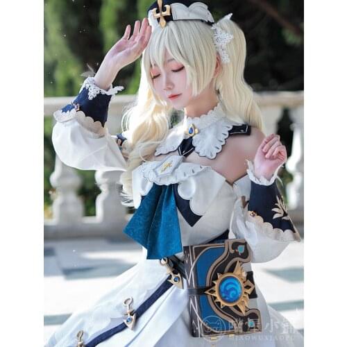 Genshin Impact Cosplay Barbara Cosplay Costume Anime Game Clothing For Women Pre-sale