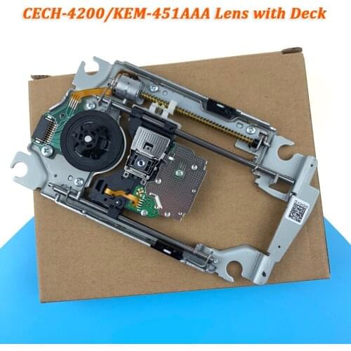 Replacement KES-451AAA KES 451 KEM-451AAA KES-451A Laser Lens with Deck Mechanism for PS3 Super Slim Console CECH-4200 repair