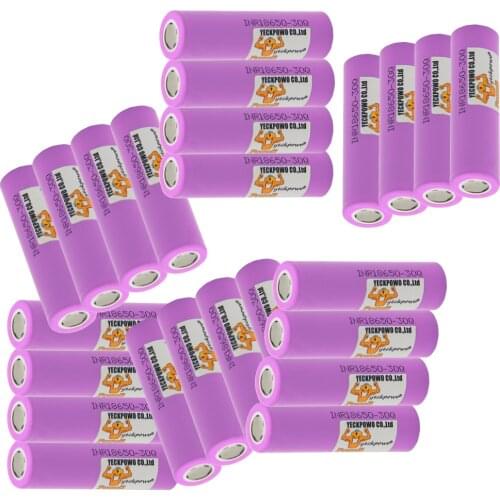 Russian Warehouse Fast Delivery INR18650 30Q battery lithium batteries li-ion 30A 10C 3000mah 3.7V / 18650 battery charger