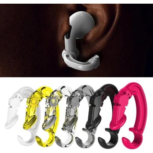 1 Pair Anti-lost Clips Secure Fit Non-slip Portable Sport Ear Hooks Bluetooth Earphone Holders for Air-Pods Pro3/2/1