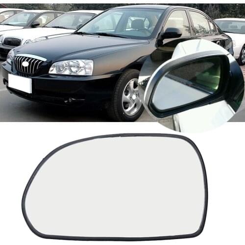 Roavia Rearview Door Mirror Glass Left/Right For Hyundai Elantra 2004 2005 2006 2007 XHY-002 side Rear view mirror Lens