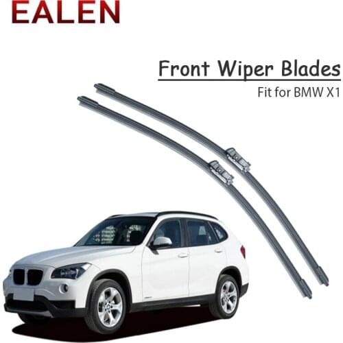EALEN For BMW X1 F48 E84 BMW X 1 Series 2017 2016-2009 Vehicle Original Front Windshield 1Set Rubber Car Front Wiper Blade Kit
