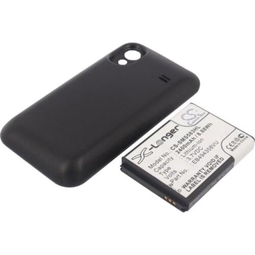 Cameron sino 2400mah battery for SAMSUNG GT-S5830 S5830i S5830T S5830T Galaxy S Min EB494358VU Mobile, SmartPhone Battery