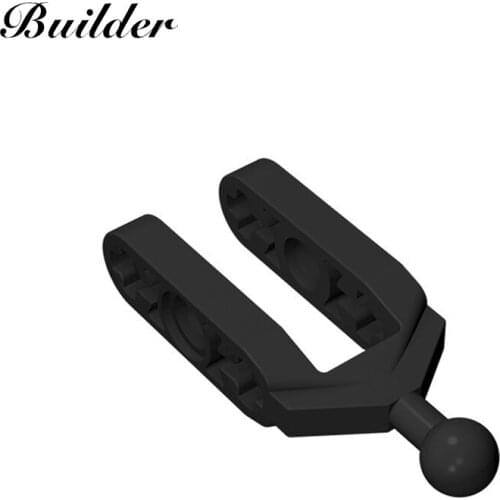 Little Builder 6572 MOC Bricks Ball Head Steering Shock Absorber 10pcs Building Blocks DIY Puzzle Assembles Particles Toys Gift