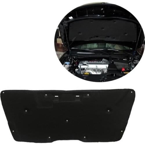 Car Front Hood Engine Sound Heat Insulation Cotton Pad Soundproof Mat Cover Foam For TOYOTA Camry 2008-2011