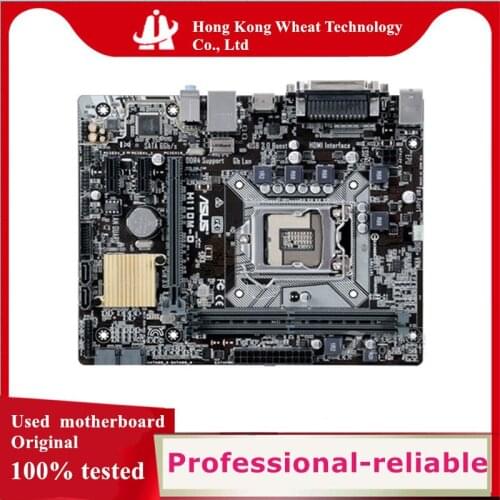 For ASUS H110M-D Motherboard Socket LGA 1151 DDR4 SATA3 For Intel H110 Original Desktop Used Mainboard