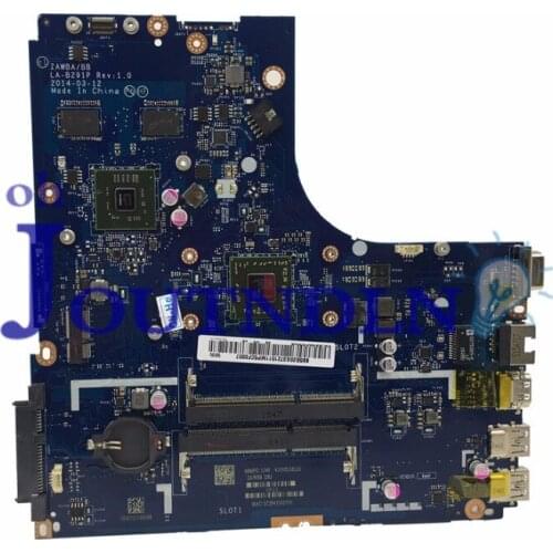 JOUTNDLN FOR Lenovo B50-45 N50-45 ZAWBB laptop motherboard LA-B291P DDR3L W/ FOR A6-6310 CPU and for ATI 8500M R4 GPU