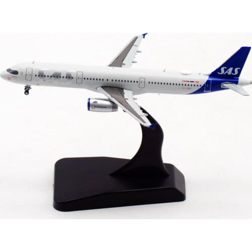 Diecast Alloy Metal A321 OY-KBH SAS SCANDINAVIAN Air 1:400 aircraft airplane models with landing gears display show