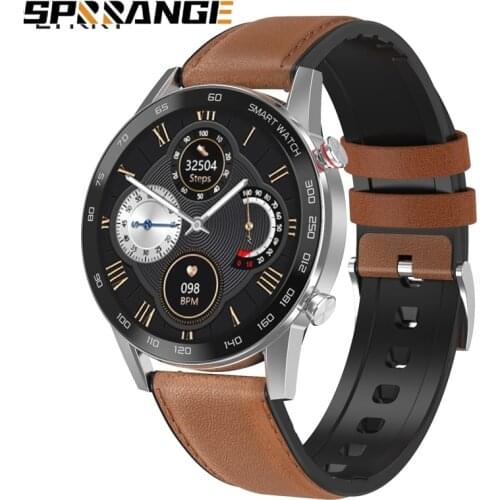 Bluetooth Calling Smart Watch Men Heat Rate Monitor 360*360 HD IPS Screen IP68 Waterproof Sports Smartwatch 2021