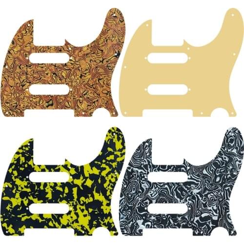 Pleroo Custom Guitar Parts - For US 62 Nashville 2 Strat singles Tele Telecaster Guitar Pick guard Scratch Plate
