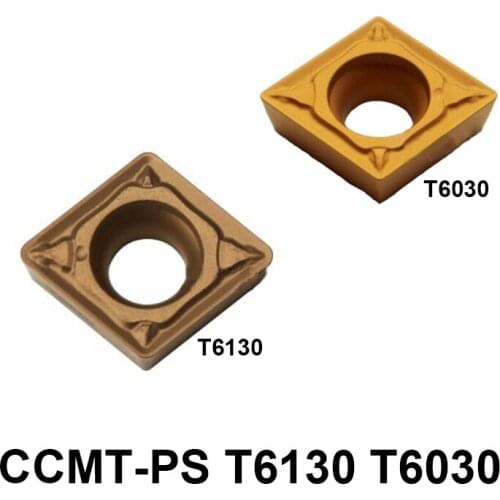 Original CCMT060202-PS T6130 CCMT060204-PS T6130 CCMT09T308-PS T6030 CCMT 060202 060204 09T308 Carbide Inserts Lathe