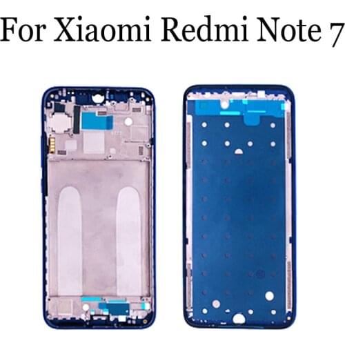 Original LCD Holder Screen Front Frame For Xiaomi Redmi Note 7 Housing Case Middle Frame For Xiaomi Redmi Note7 Spare Parts