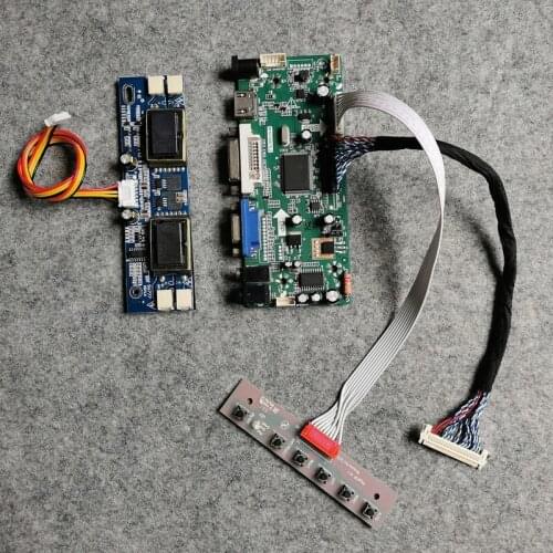 VGA DVI 1920*1080 30-Pin LVDS LCD monitor controller board M.NT68676 For LM215WF1/LM215WF2/LM215WF3 screen 4-CCFL DIY kit