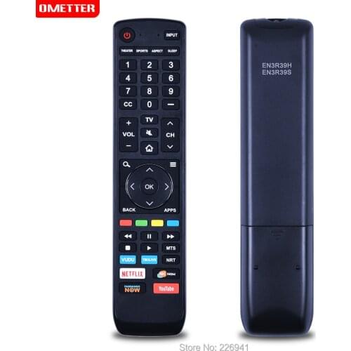 EN3R39H TV Remote Control Use for Hisense Led Lcd Television 55H6E 55EU6070 55H6080E 55R6000 55R6000E 55R7E 55R6E 55R6040E 55R6