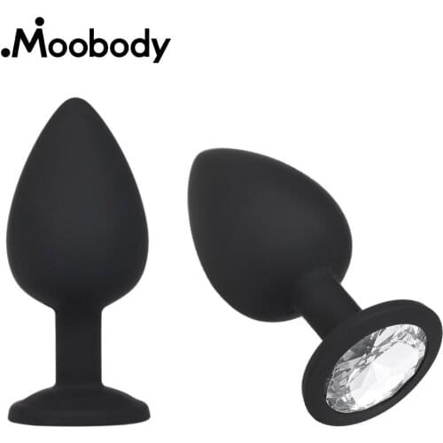 Silicone Anal Plug Butt Plug Unisex Plated Jewelry Sex Stopper Prostate Adult Toys For Men Women Anal Trainer Toys For Adults