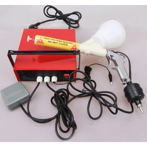 Powder Coating System Metal workpiece spray machine DIY Electrostatic spray gun 110V/220V