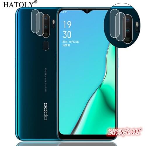 2Pcs For Glass Oppo A5 2020 Camera Lens Screen Protector For Oppo A5 2020 Camera Glass Protective HD Back Film For Oppo A5 2020