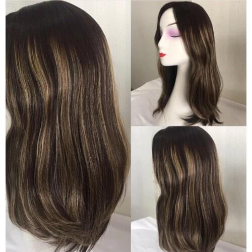 Tsingtaowigs Custom made European virgin hair unprocessed hair jewish wig Best Sheitels wigs free shipping