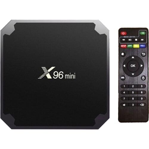 X96 mini Android TV BOX X96mini Android 9.0 Smart TV Box 2GB 16GB Amlogic S905W Quad Core 2.4GHz WiFi Media Player