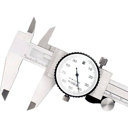 Dial vernier caliper 0.02mm 0-150 mm 6" dial gauge vernier caliper ruler Stainless Steel Vernier Calipers Micrometer 4.8