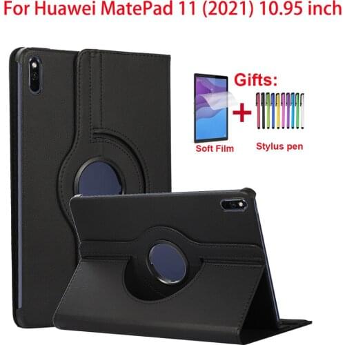 360 Rotating Stand Case For Huawei MatePad 11 (2021) 10.95 inch Flip Tablet Cover For Huawei MatePad 11 10.95 inch Case Funda