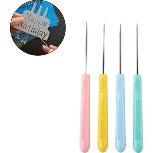 4 Colors Die Pick Perfect for Picking Scraps Out Of Dies And Small Pieces Of Paper From Die-cuts Scrapbooking DIY Tools New 2021
