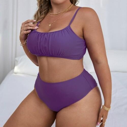 2021 New Plus Size Swimwear，Bikini，Beachwear，Ladies Swimsuit