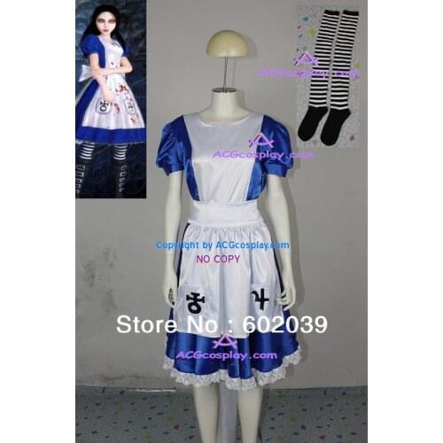 Alice Madness Returns Alice Cosplay Costume skirt ladies skirt